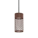 Nova Luce LED-Pendelleuchte MOTLEY | Braun