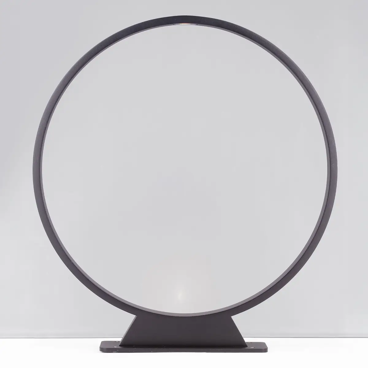 LED-Wegeleuchte Ø 40cm Schwarz | Schwarz