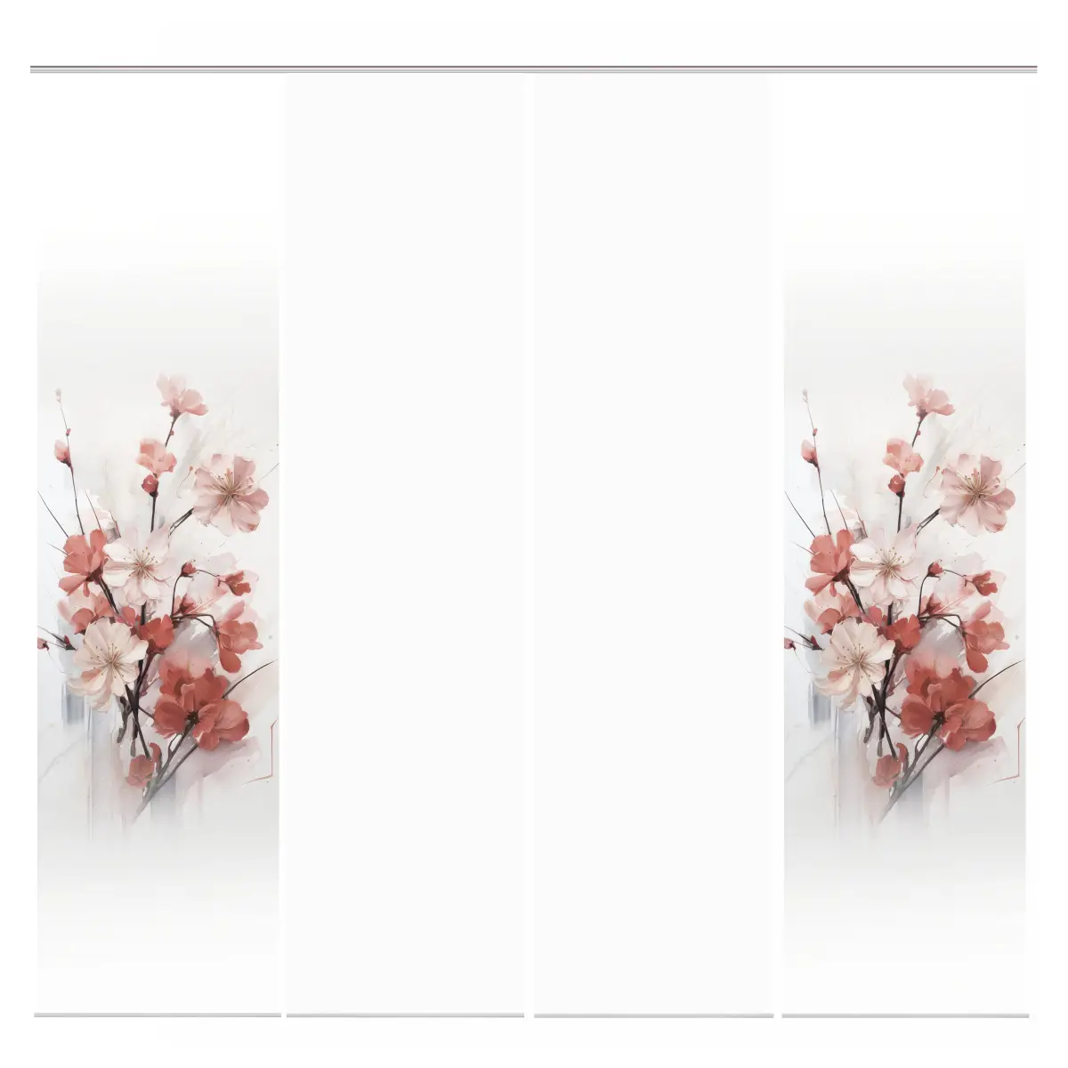 Schiebevorhang Lotus | Rosa