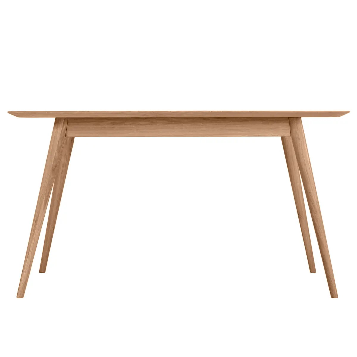 Massiver Esstisch 140 x 90cm Braun/Eiche | Braun