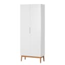 Garderobenschrank LINDHOLM | Weiß