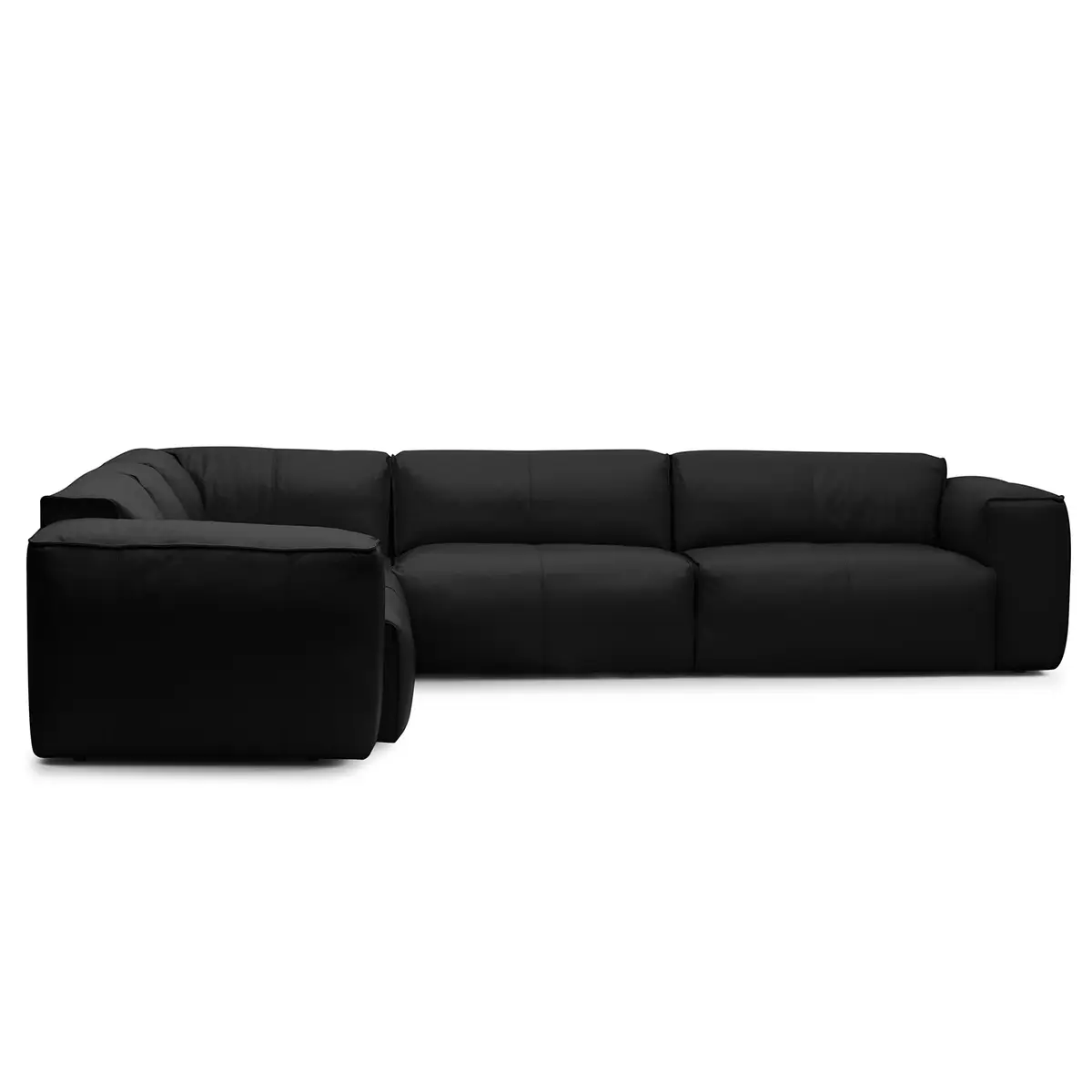 Ecksofa Neka | Schwarz
