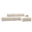 Ecksofa mit Chaiselongue Saia | Beige