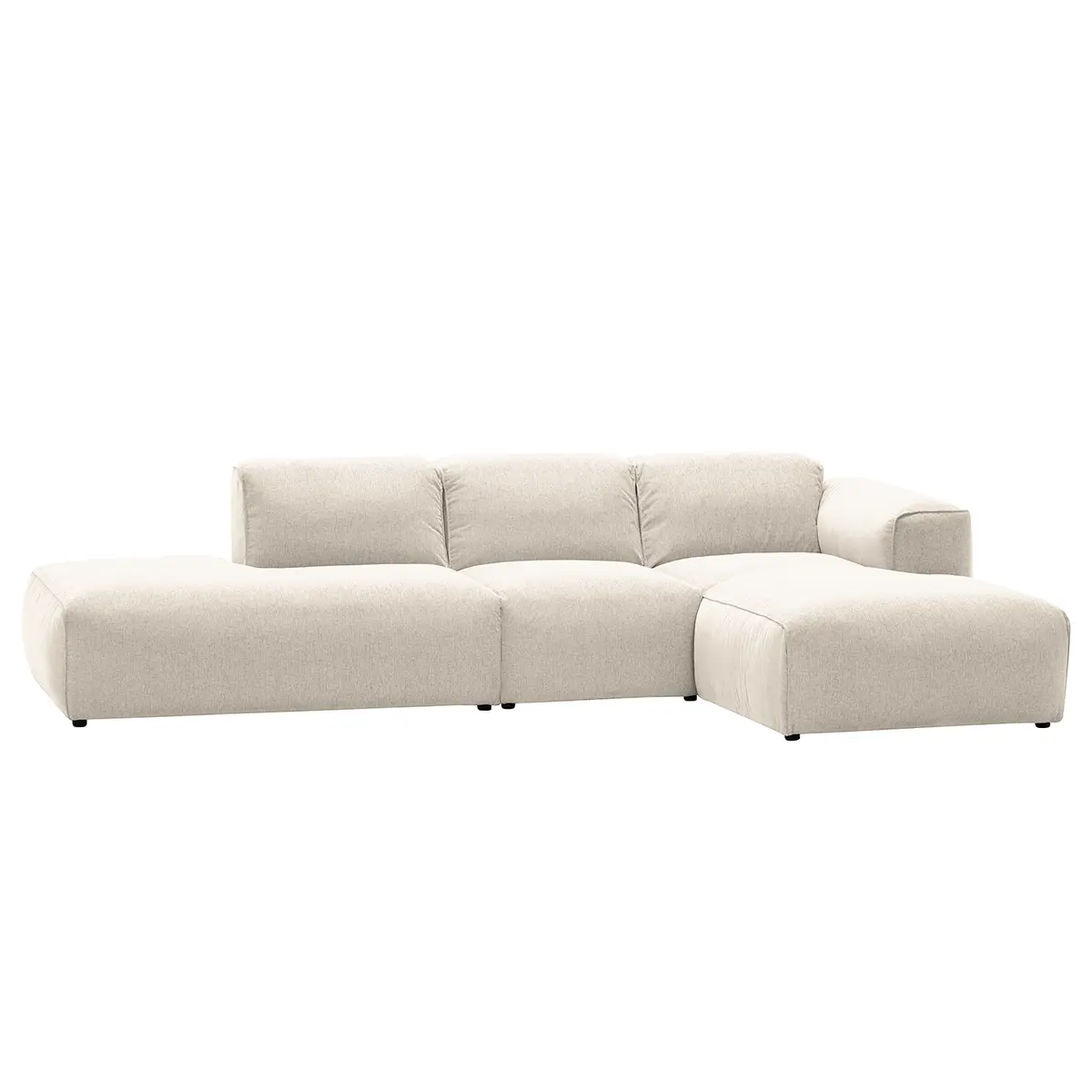 Ecksofa mit Chaiselongue Saia | Beige