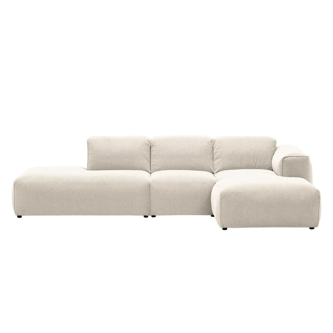 Ecksofa mit Chaiselongue Saia | Beige