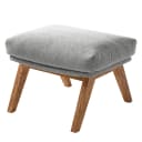 Polsterhocker Saia | Grau