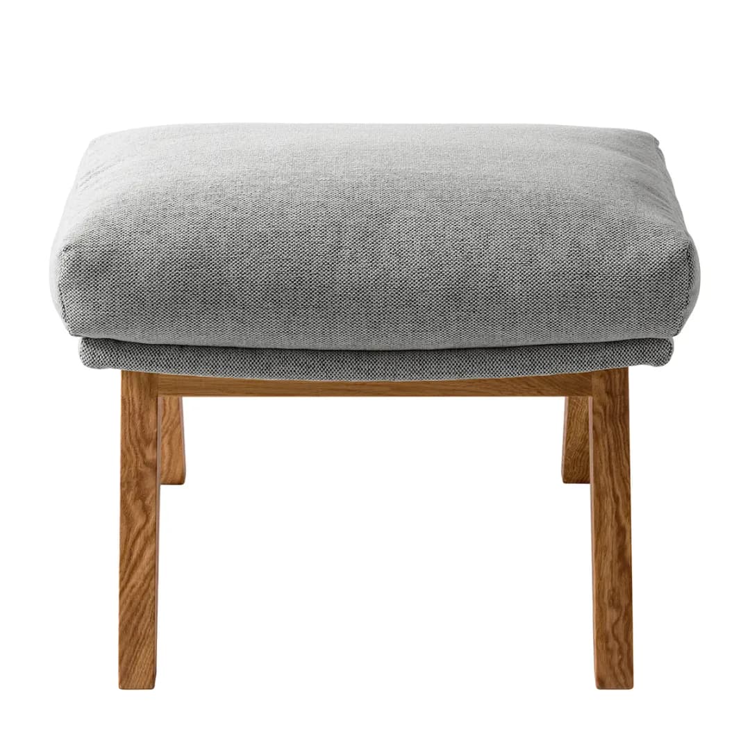Polsterhocker Saia | Grau
