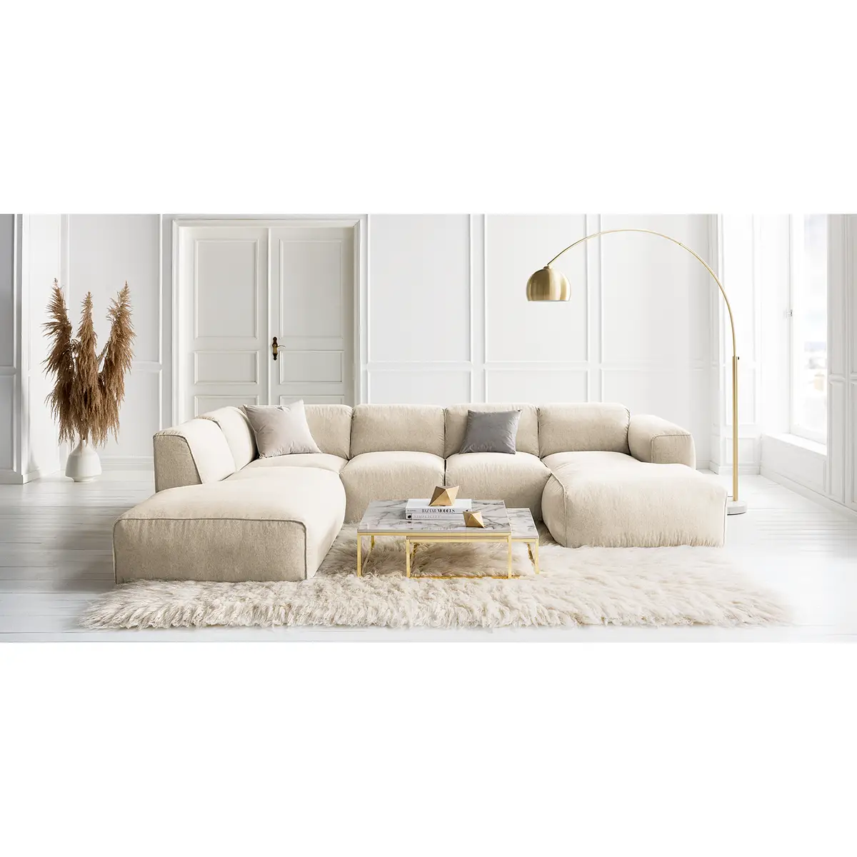 Wohnlandschaft Saia | Beige