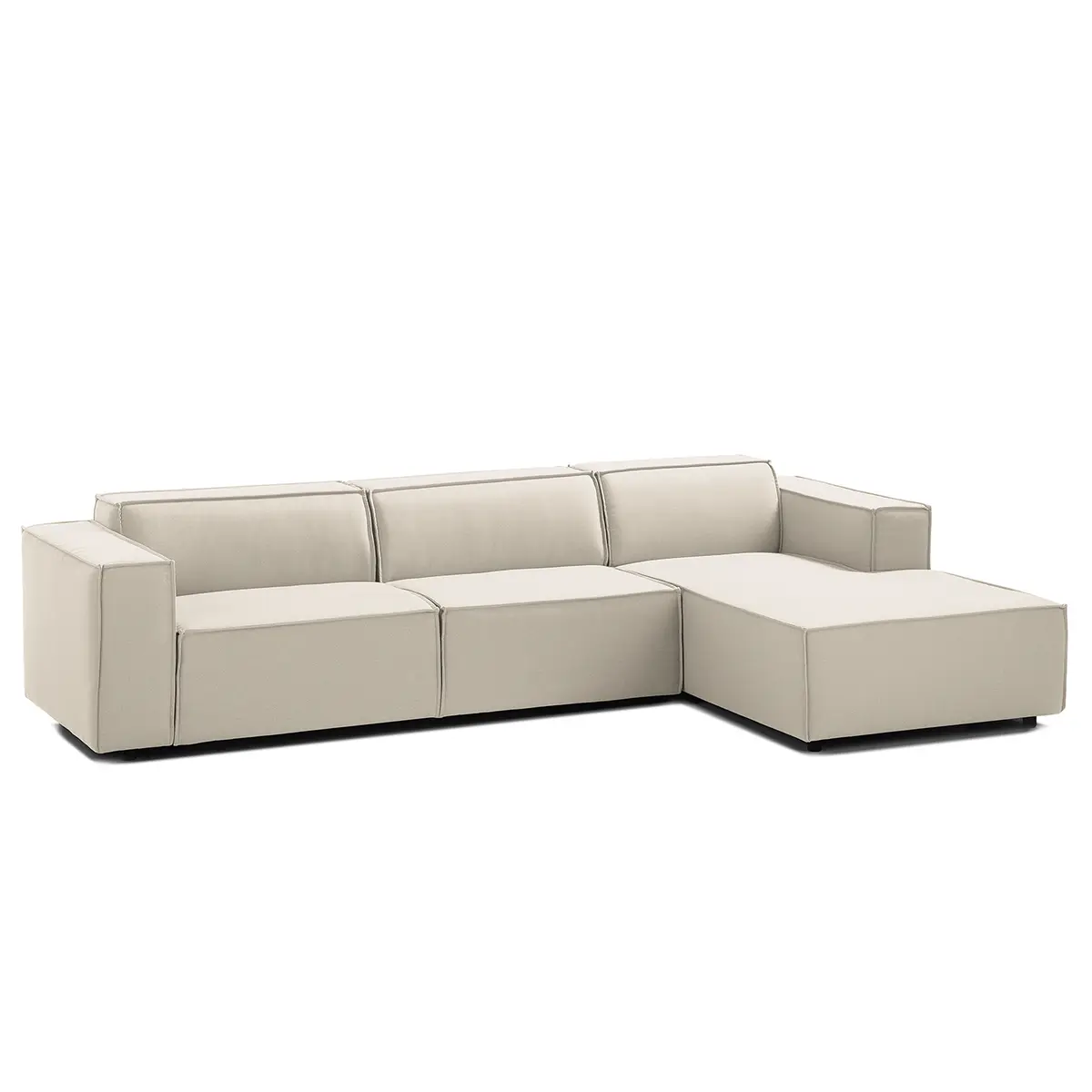 Ecksofa Osta | Weiß