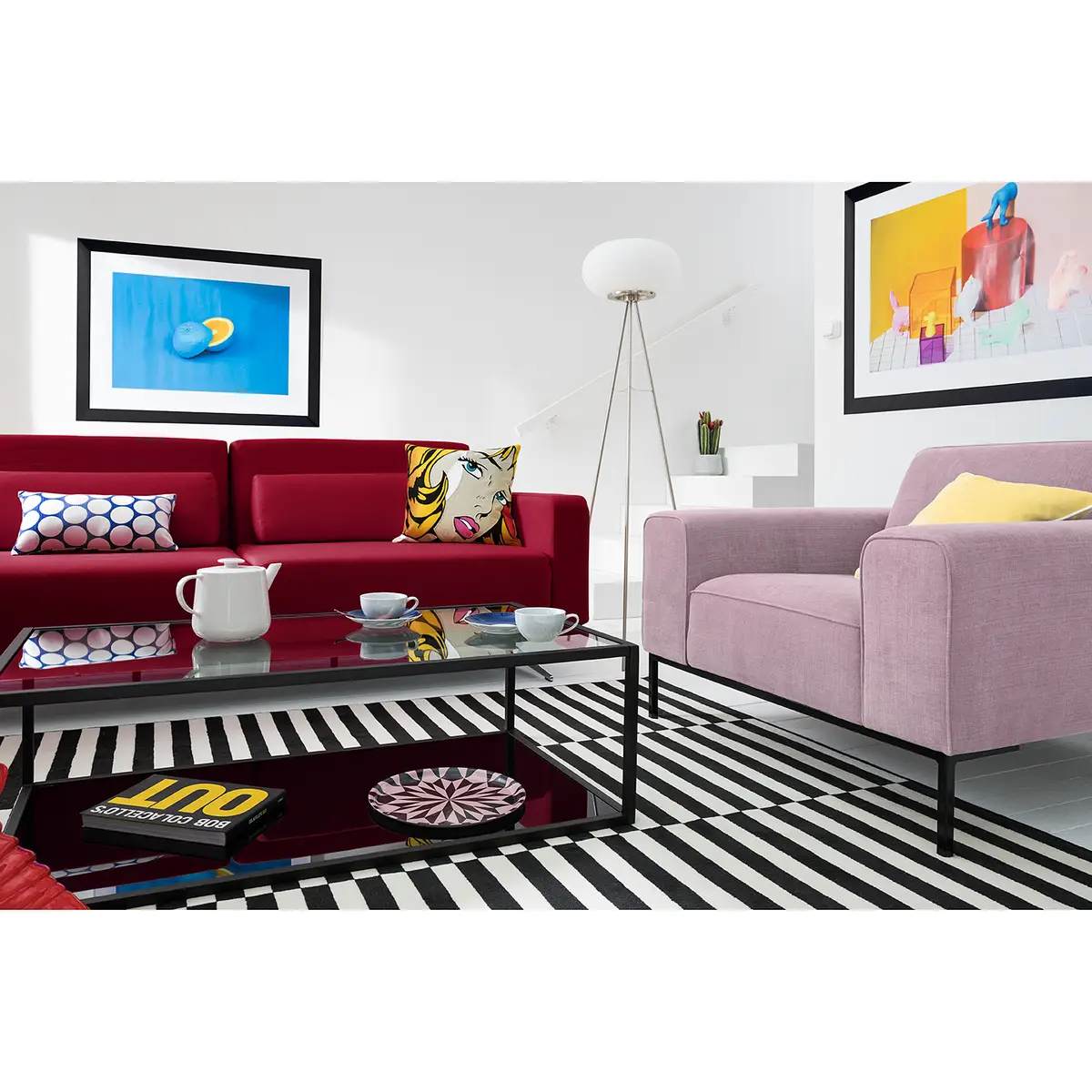 Sessel Floreana | Rosa