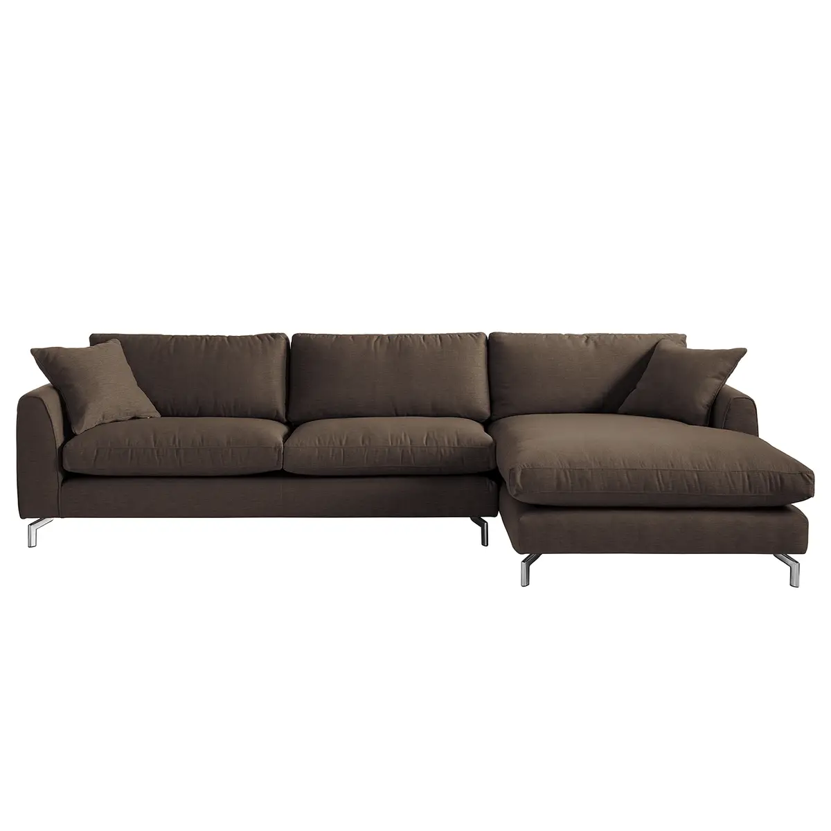 Ecksofa Mailín | Braun