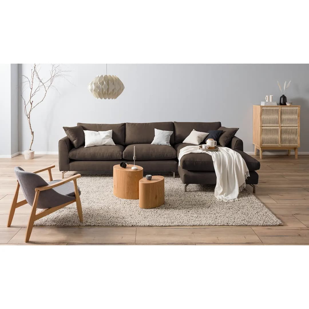 Ecksofa Mailín | Braun