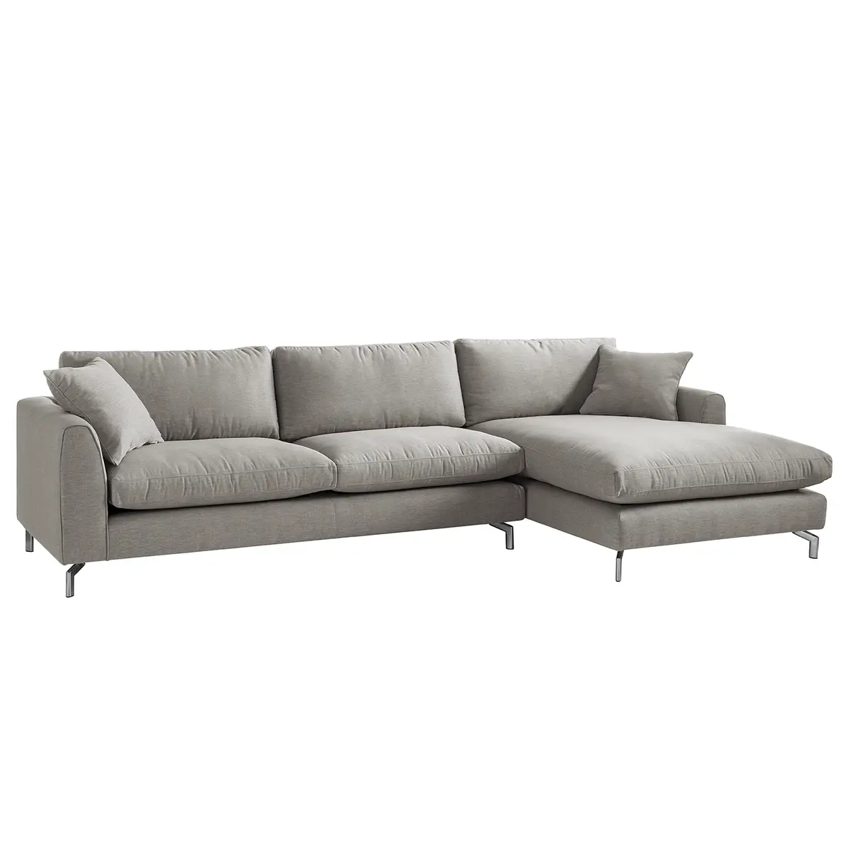 Ecksofa Mailín | Grau