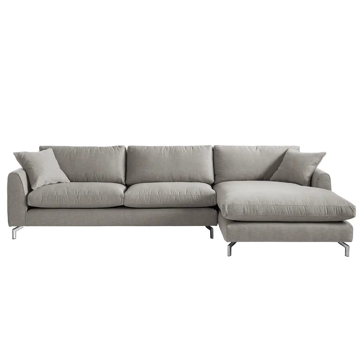 Ecksofa Mailín | Grau