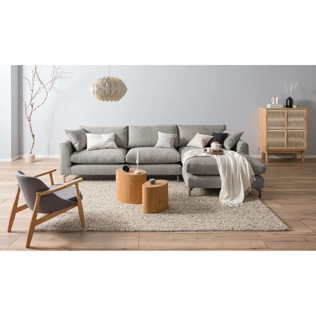 Ecksofa Mailín | Grau