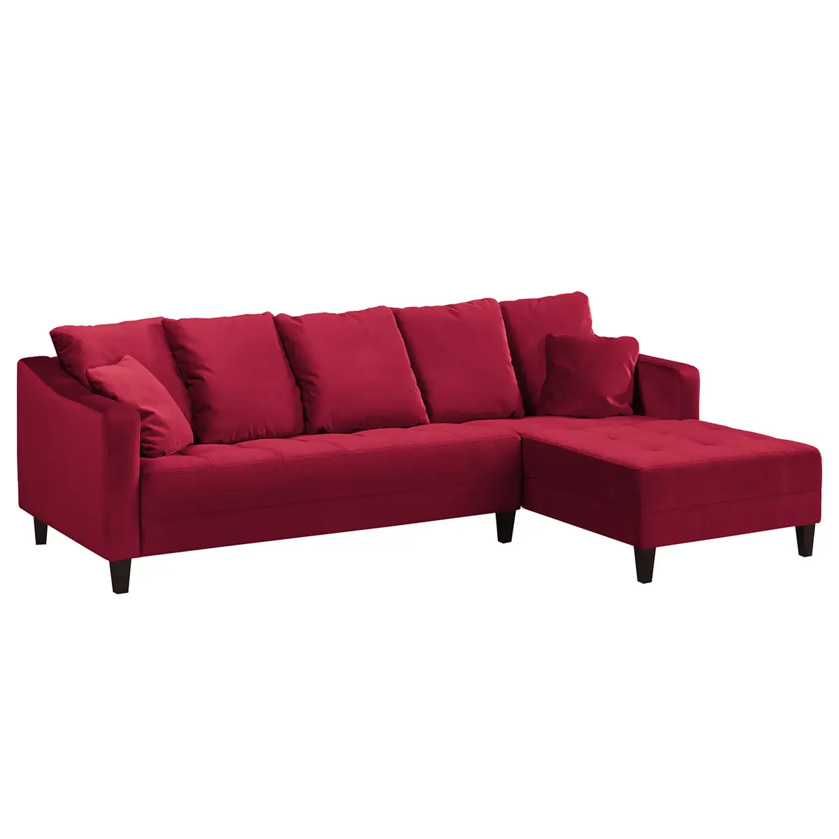 Ecksofa Elnora | Rot