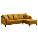 Ecksofa Elnora | Gelb