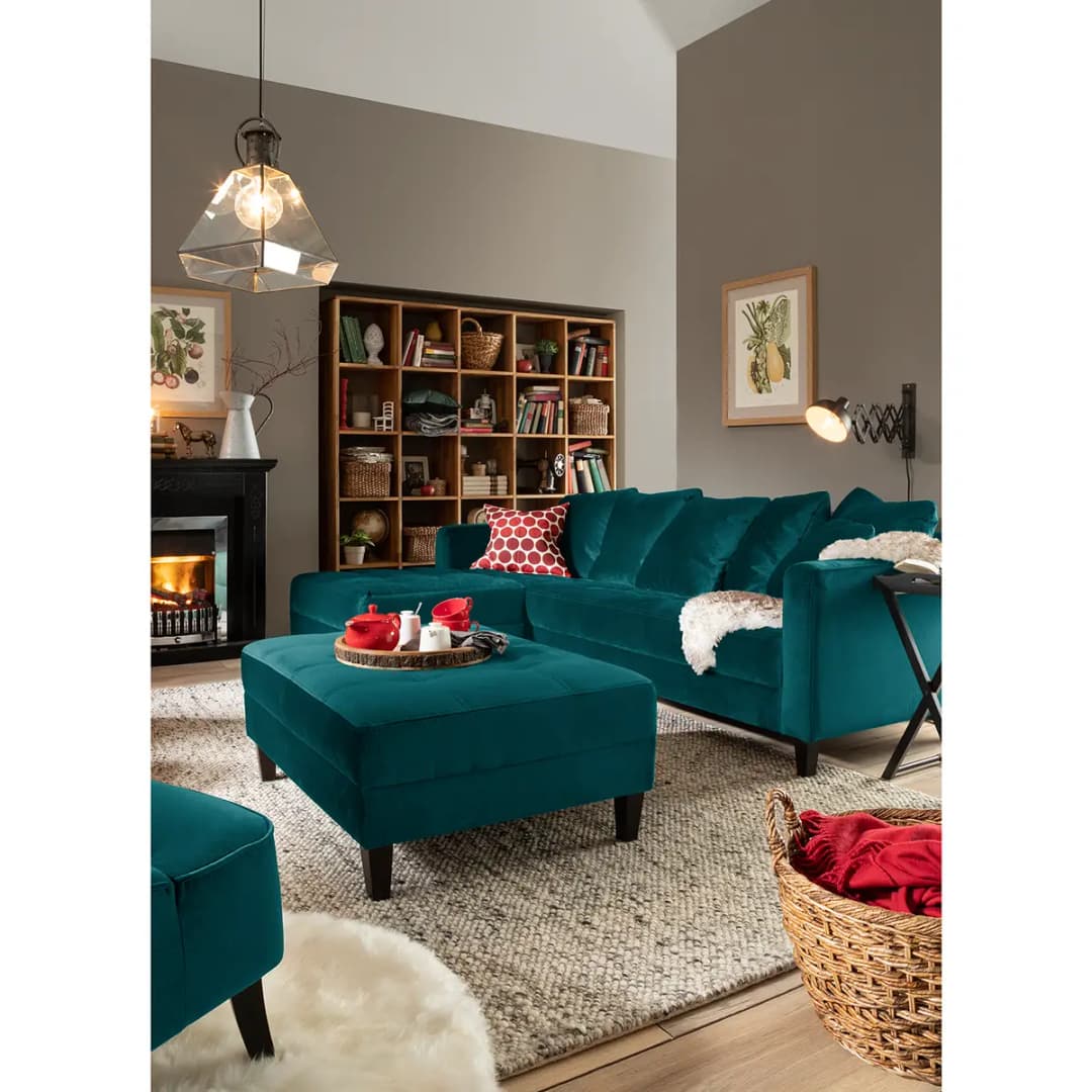 Ecksofa Elnora | Türkis