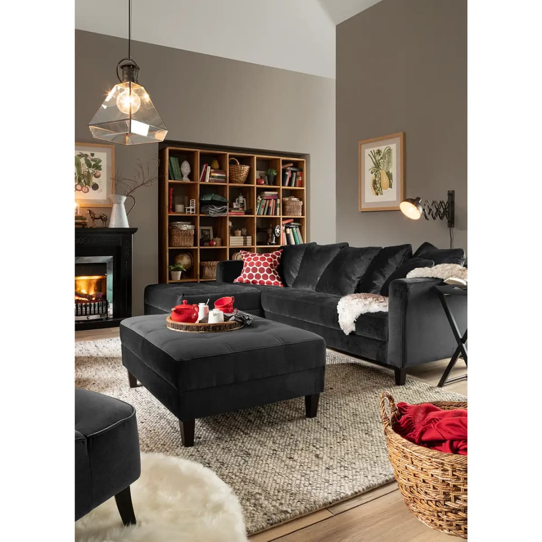 Ecksofa Elnora | Grau