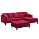 Ecksofa Elnora | Rot