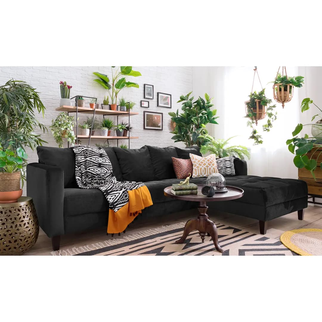 Ecksofa Elnora | Grau