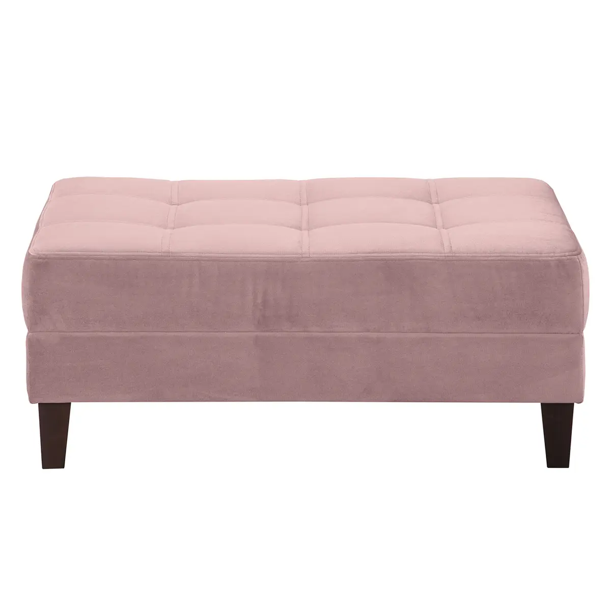 Polsterhocker Elnora | Rosa