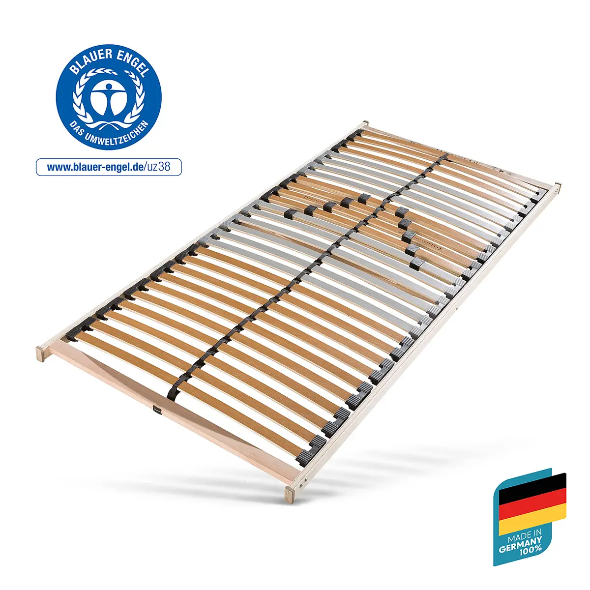 Federholzrahmen NV 90 x 210cm | Holztöne