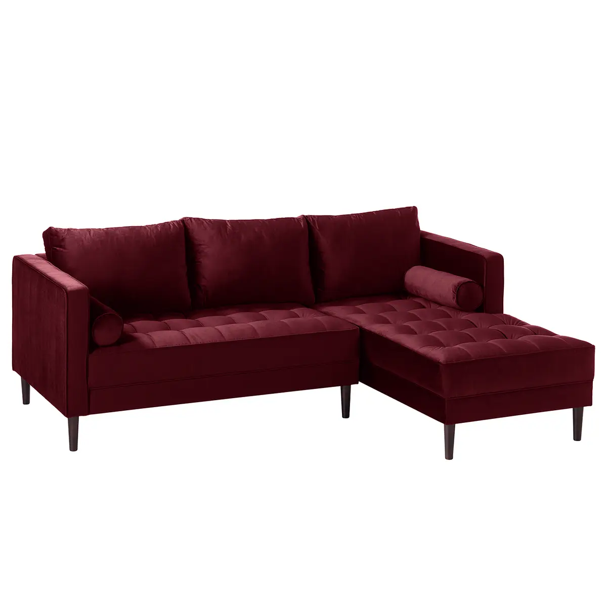 Ecksofa Pauno | Rot