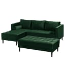 Ecksofa Pauno | Grün