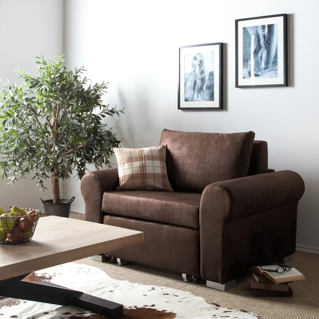 Schlafsessel Basic Country | Braun