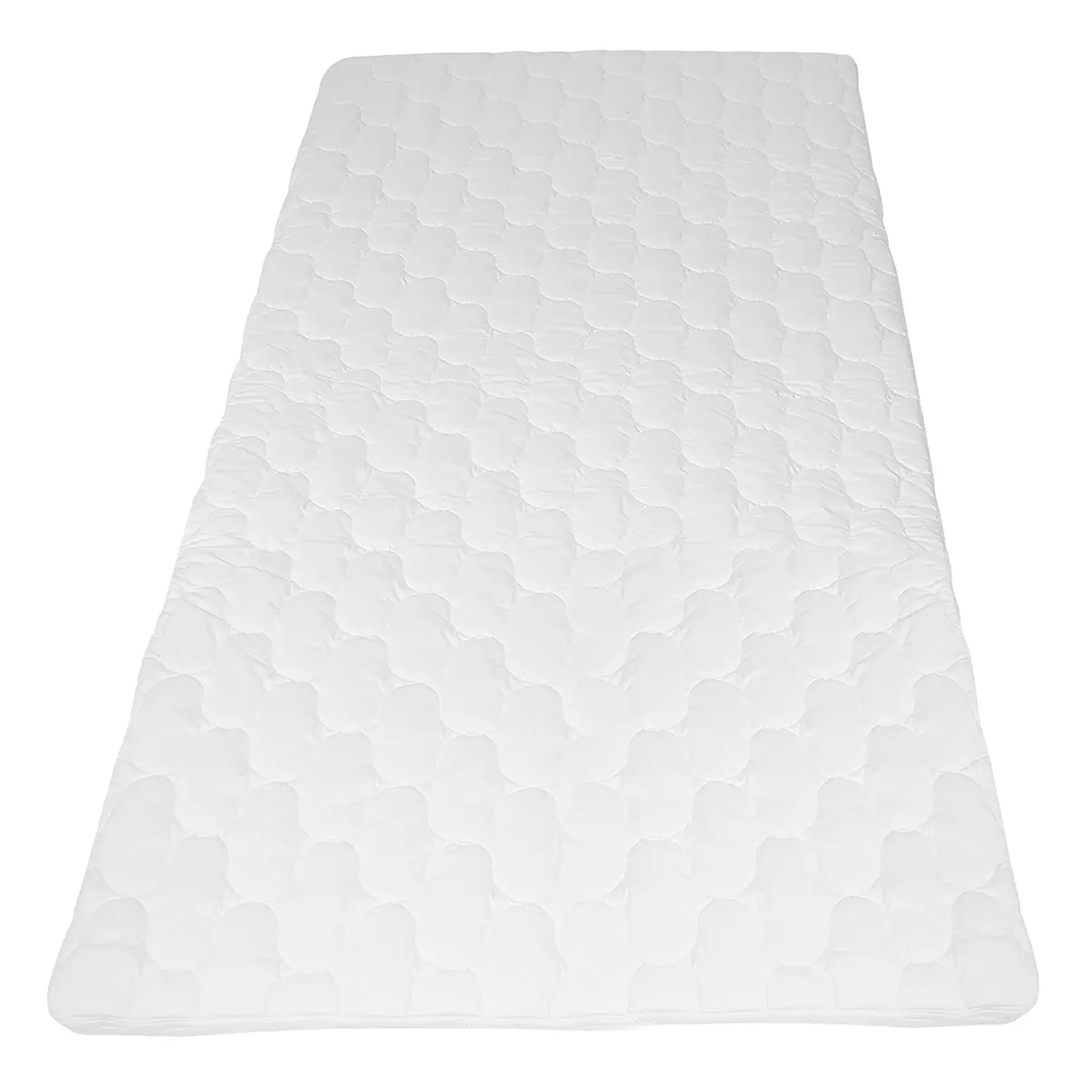 Noppenschaum-Topper SoftSleep 90 x 200cm | Weiß