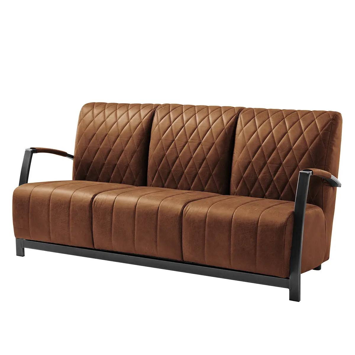 Sofa Straid 3-Sitzer | Braun