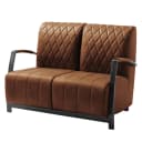 Sofa Straid 2-Sitzer | Braun