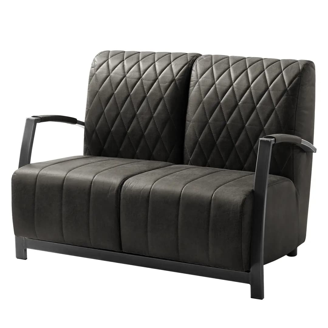 Sofa Straid 2-Sitzer | Grau