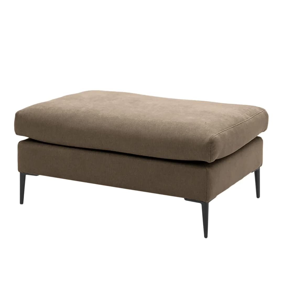 Polsterhocker Caya | Braun