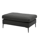 Polsterhocker Caya | Grau