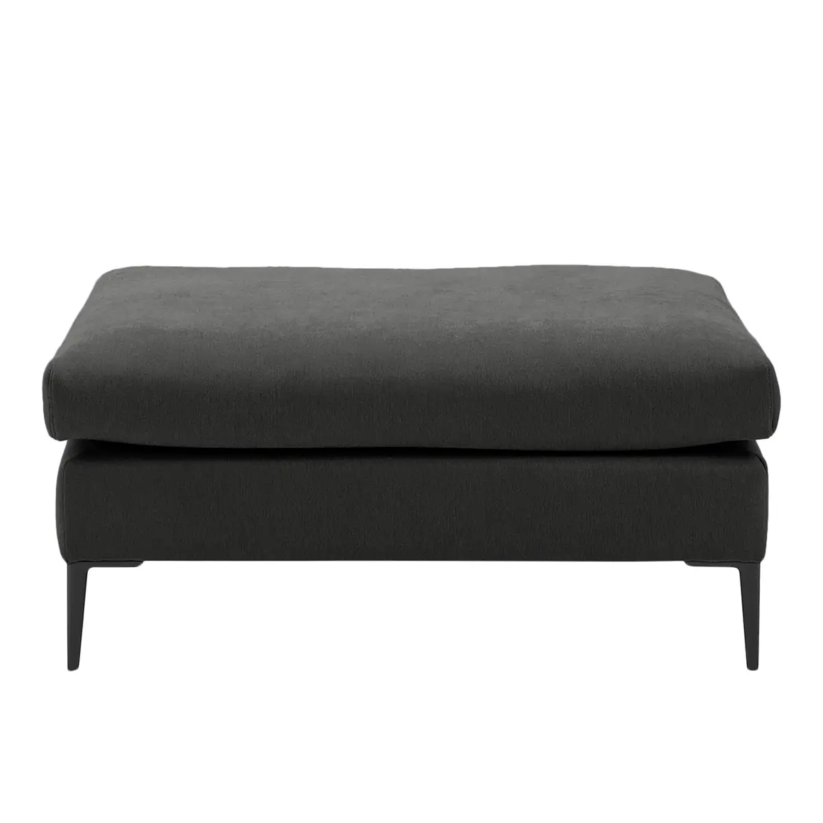 Polsterhocker Caya | Grau