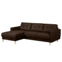 Ecksofa Luba | Braun
