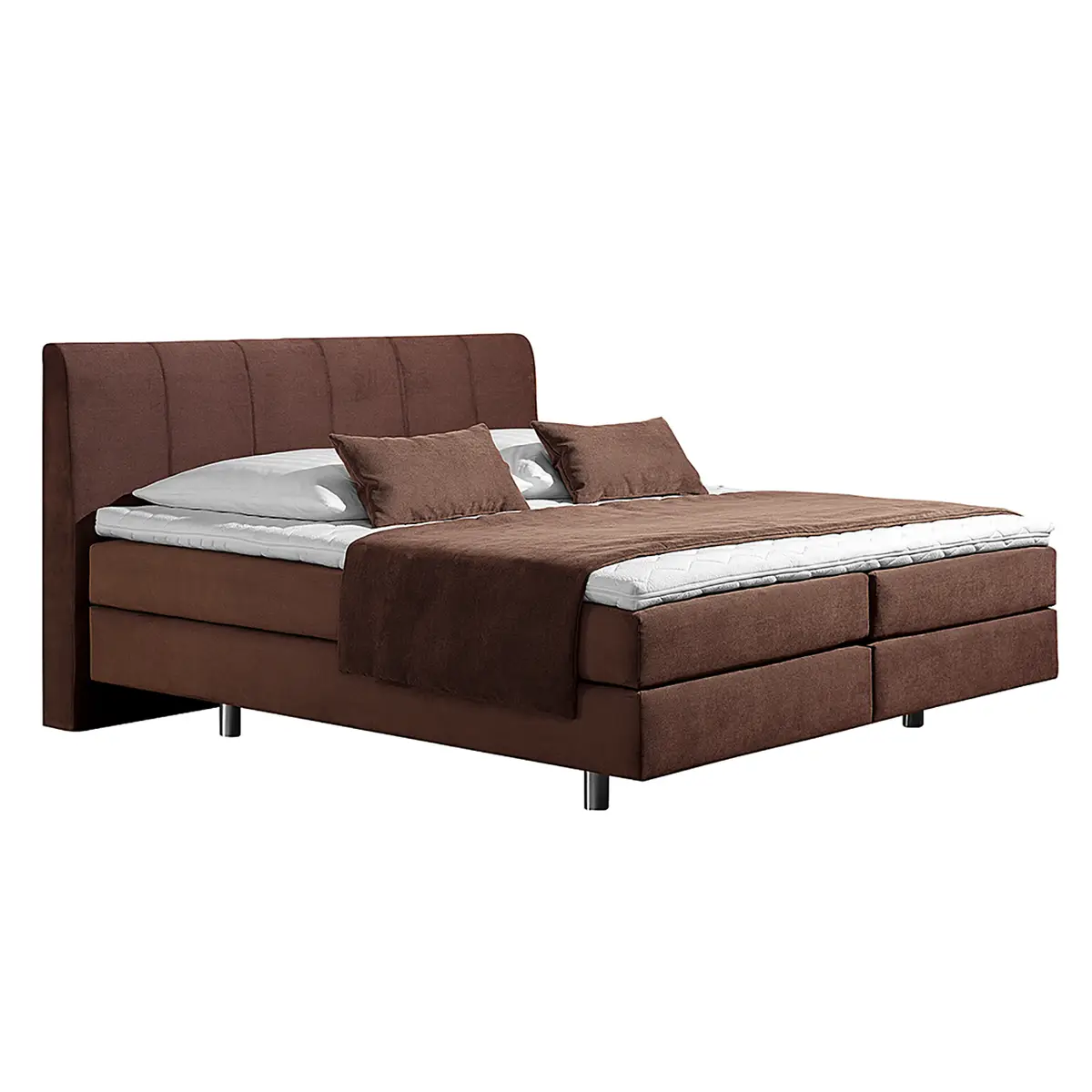 Boxspringbett Baila | Braun