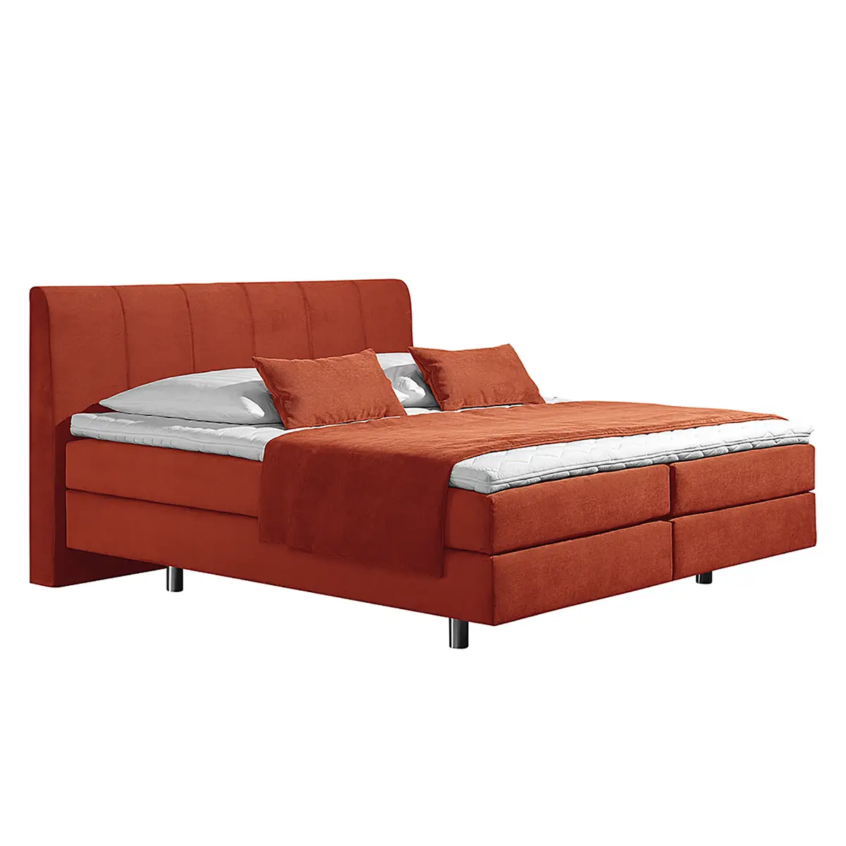 Boxspringbett Baila | Rot