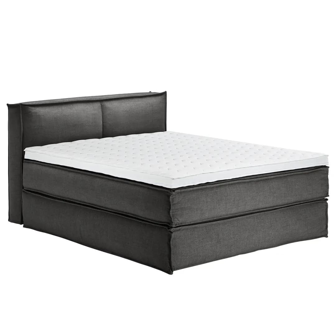 Premium Boxspringbett KINX | Grau