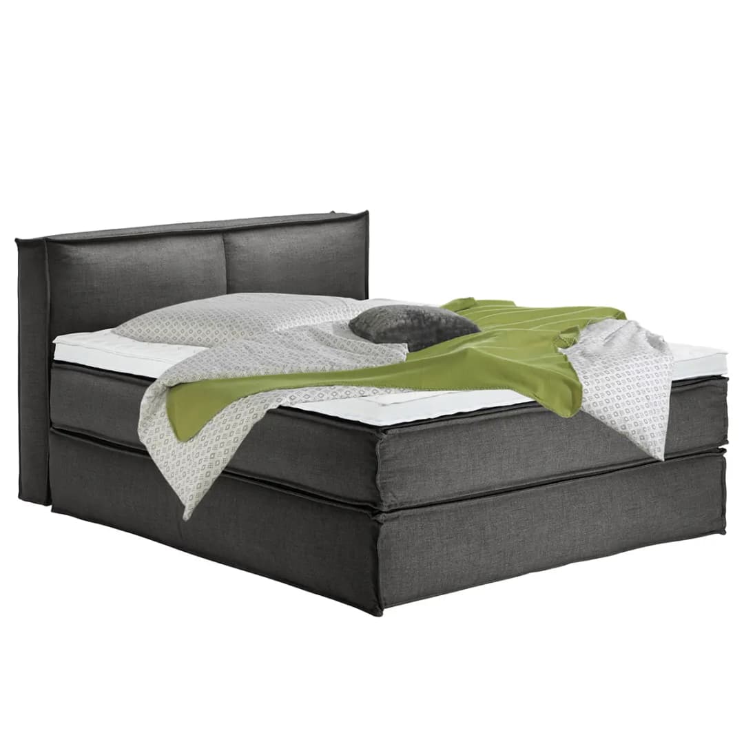 Premium Boxspringbett KINX | Grau