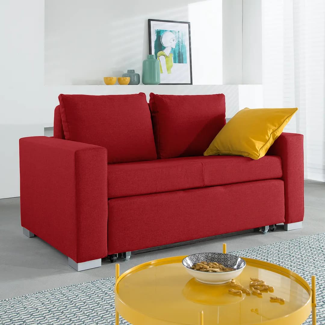 Schlafsofa Basic Doran | Rot