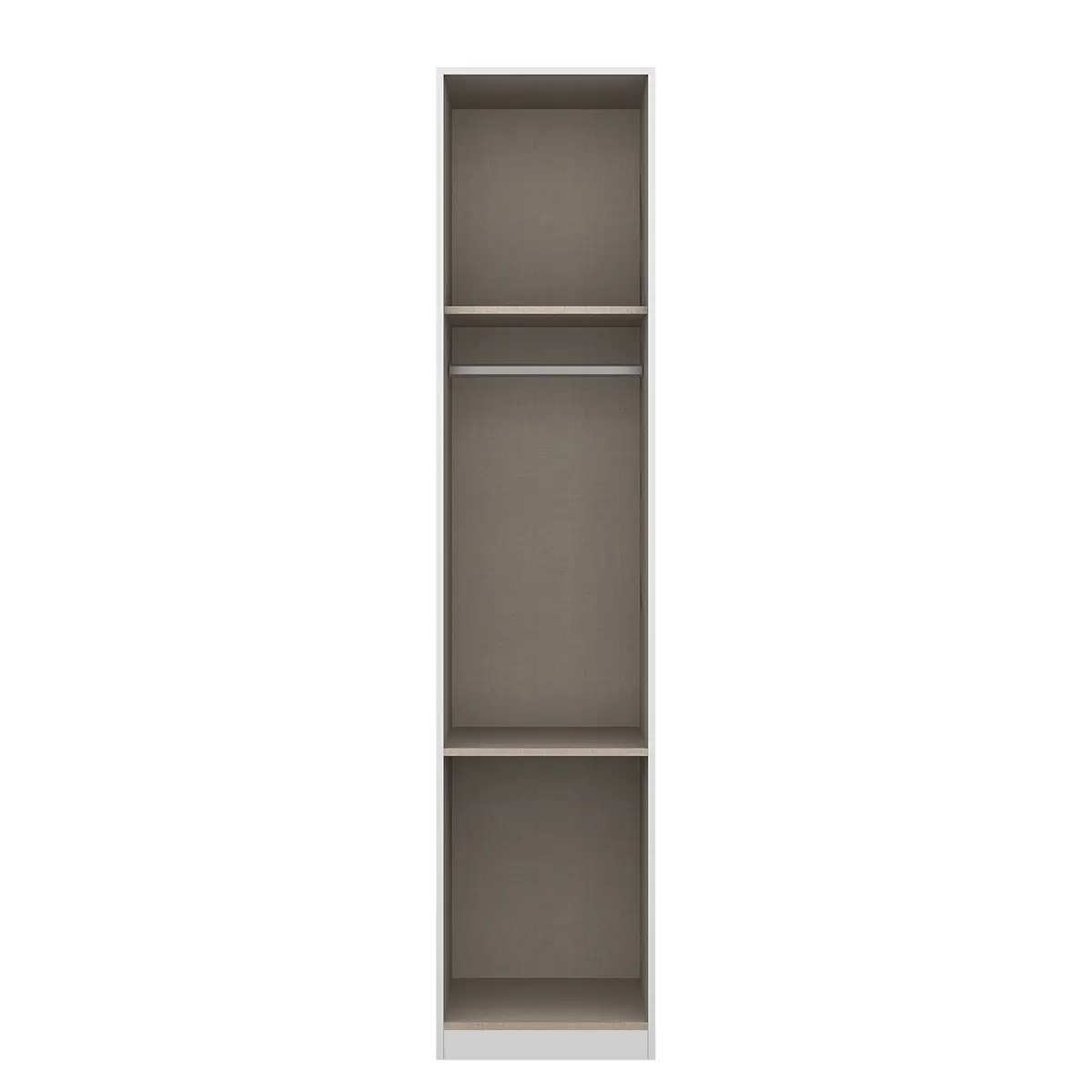 Drehtürenschrank II | Weiß