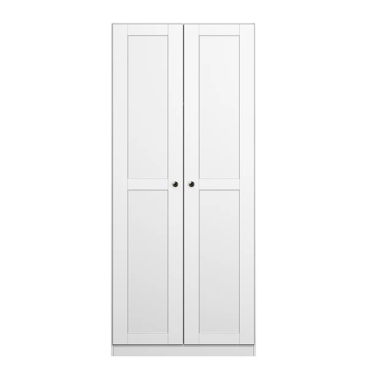 Drehtürenschrank Landhaus I | Weiß