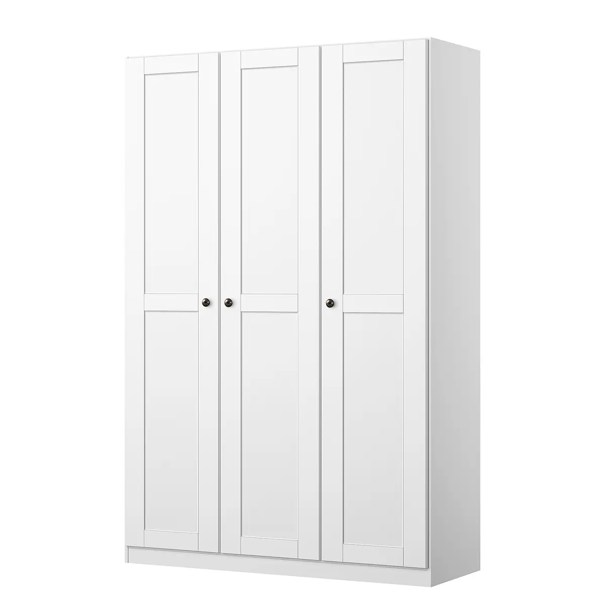 Drehtürenschrank Landhaus I | Weiß