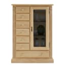 Vitrinenschrank Breddin | Braun