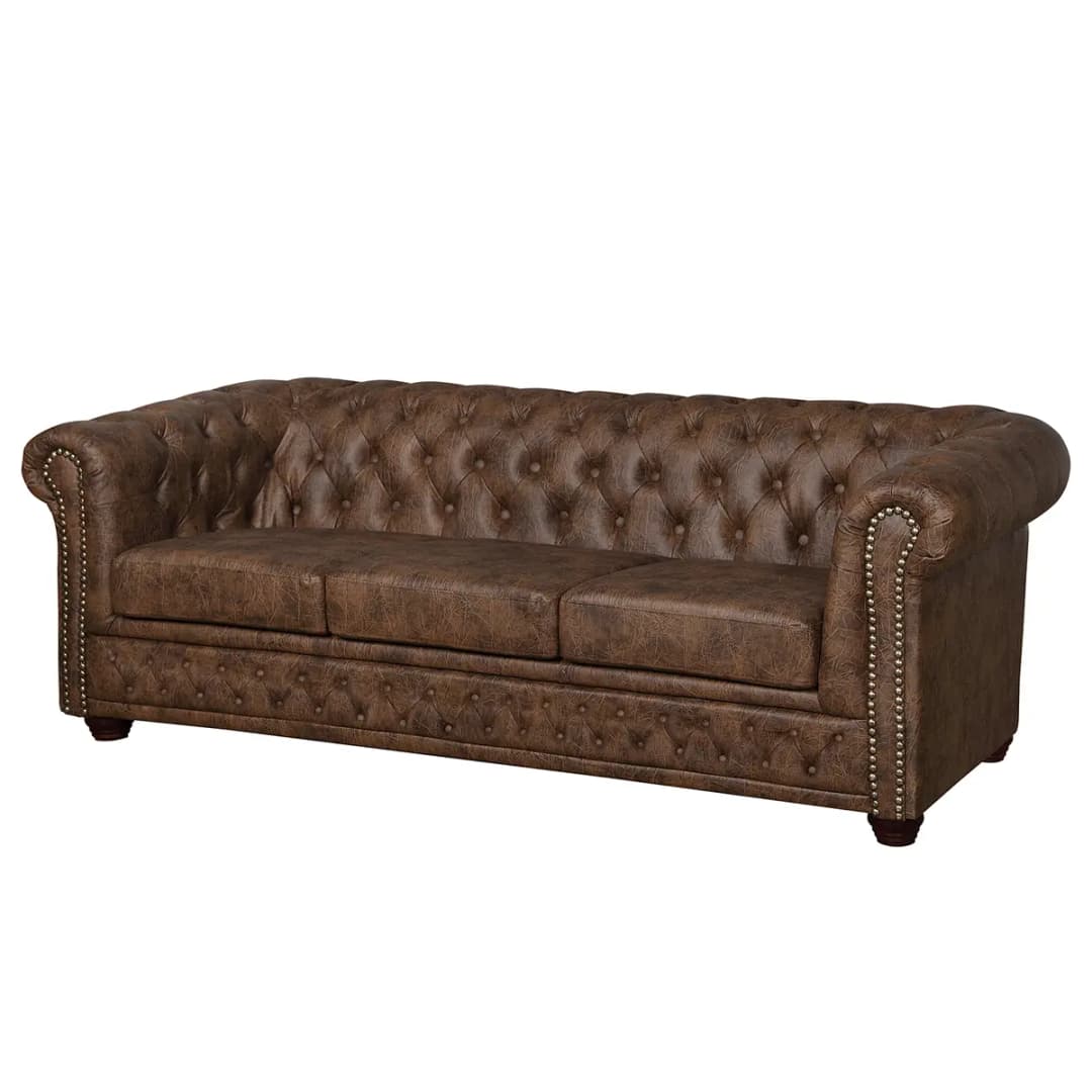 3-Sitzer Sofa Giana | Braun