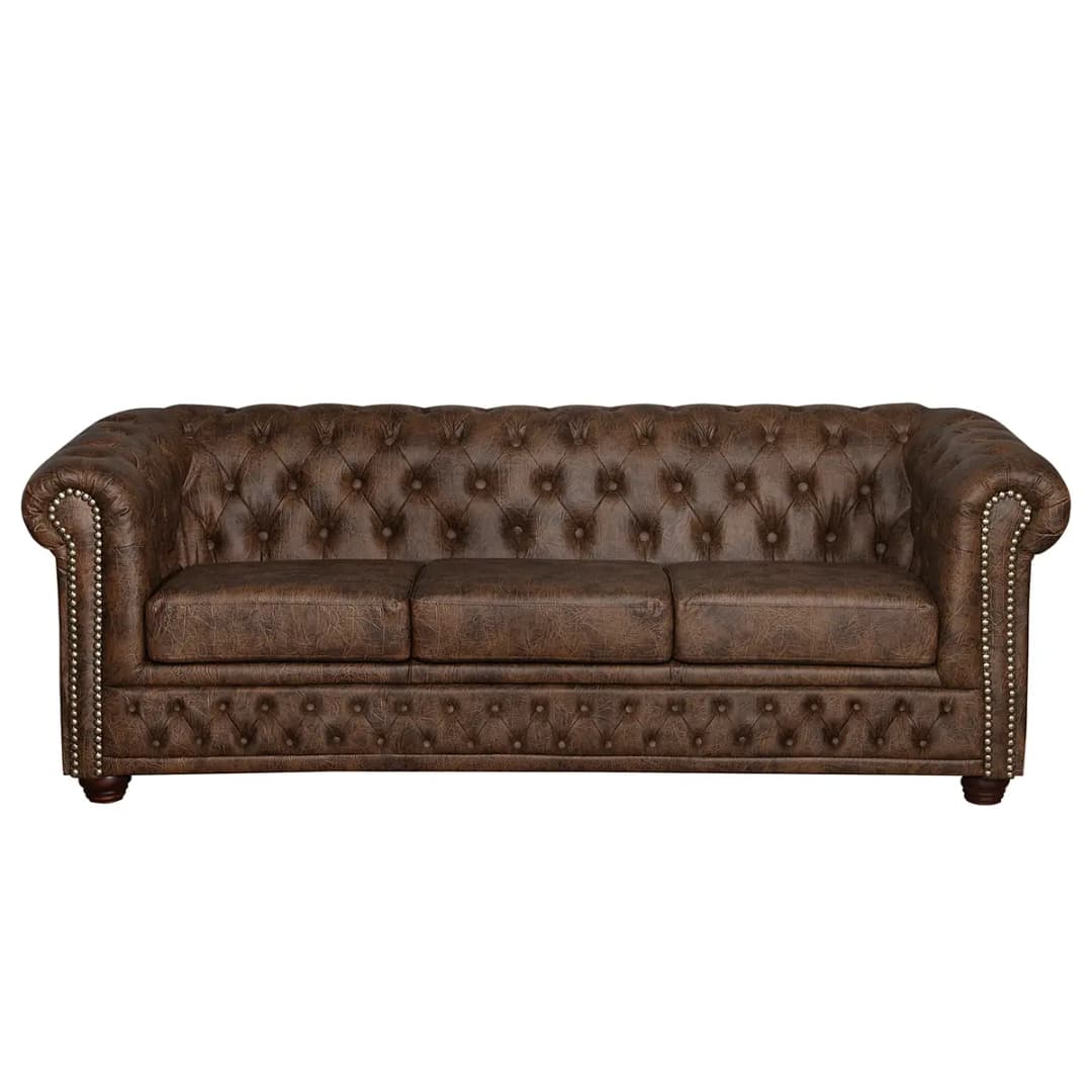 3-Sitzer Sofa Giana | Braun