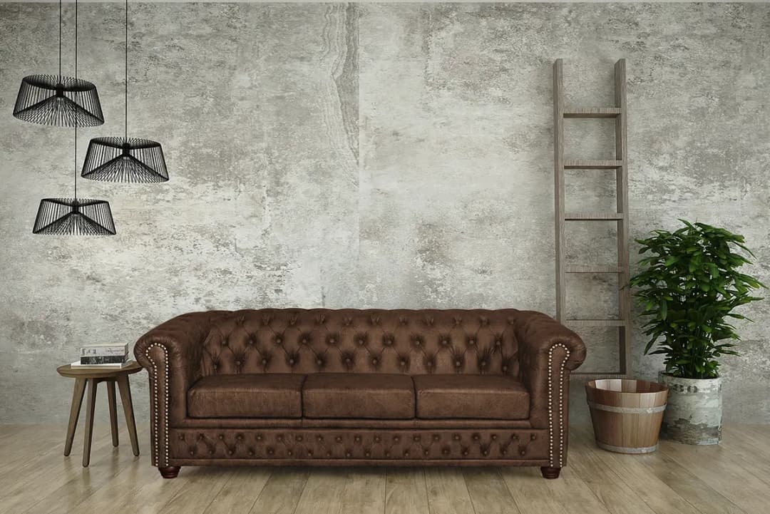 3-Sitzer Sofa Giana | Braun
